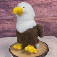 10 in stuffed eagle