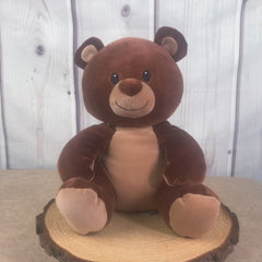 12" Brown Huggy Bear