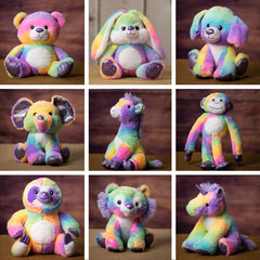 Plush Rainbow Sherbet Collection