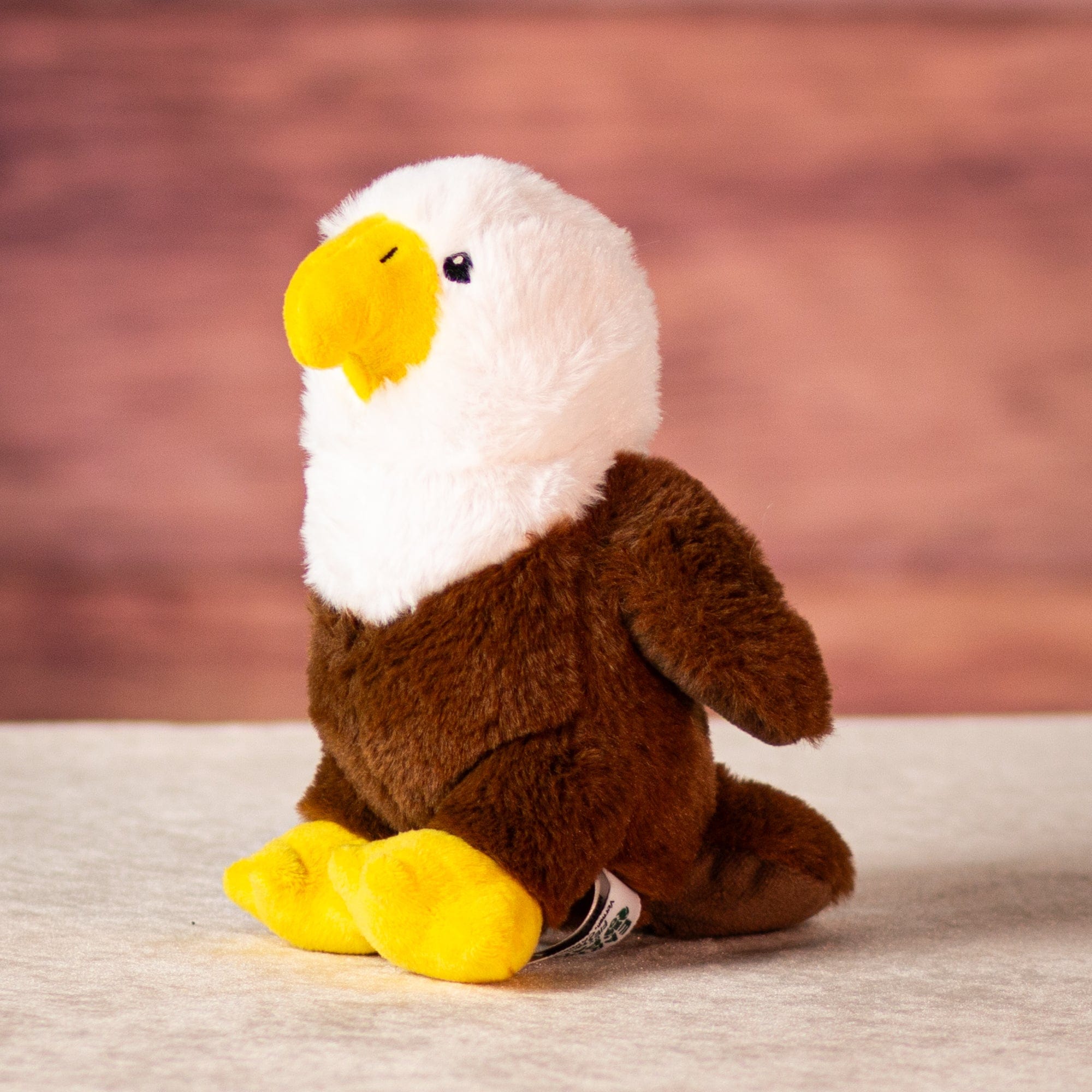 7 in stuffed bald eagle 