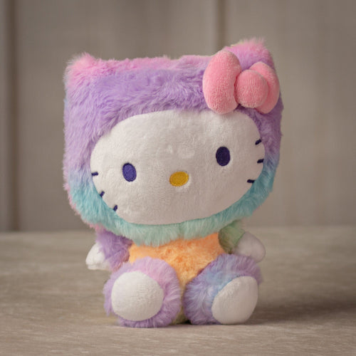 9" Rainbow Hello Kitty Duo