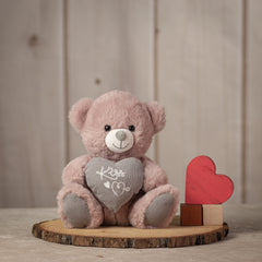 9.5" Blushing Valentine Bear