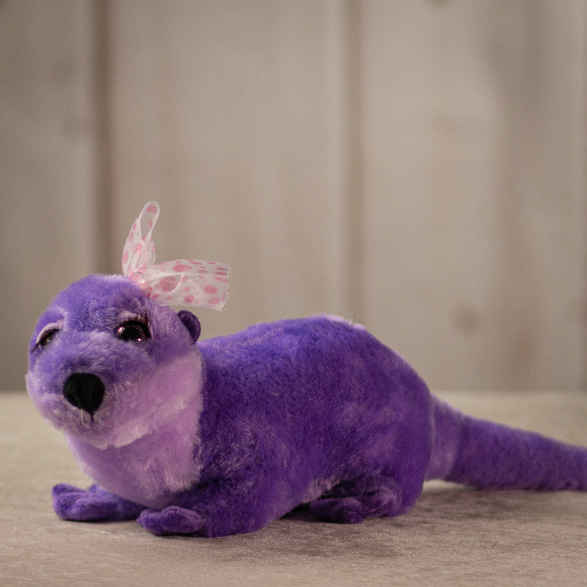 18" Purple Bella Otter