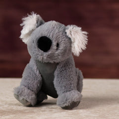 6.5 in stuffed grey koala