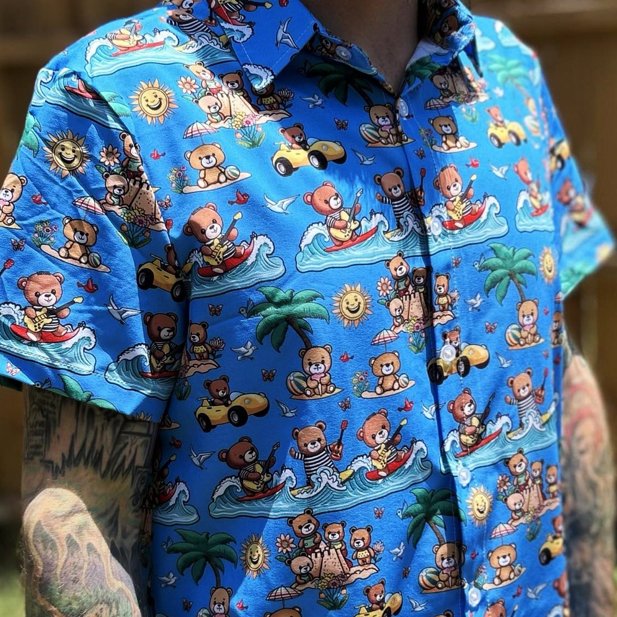 The Beach Bears "Aloha" Shirt