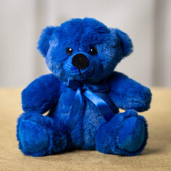 Wholesale Teddy Bears Small Bluebonnet Colorama Bear Plush in a Rush