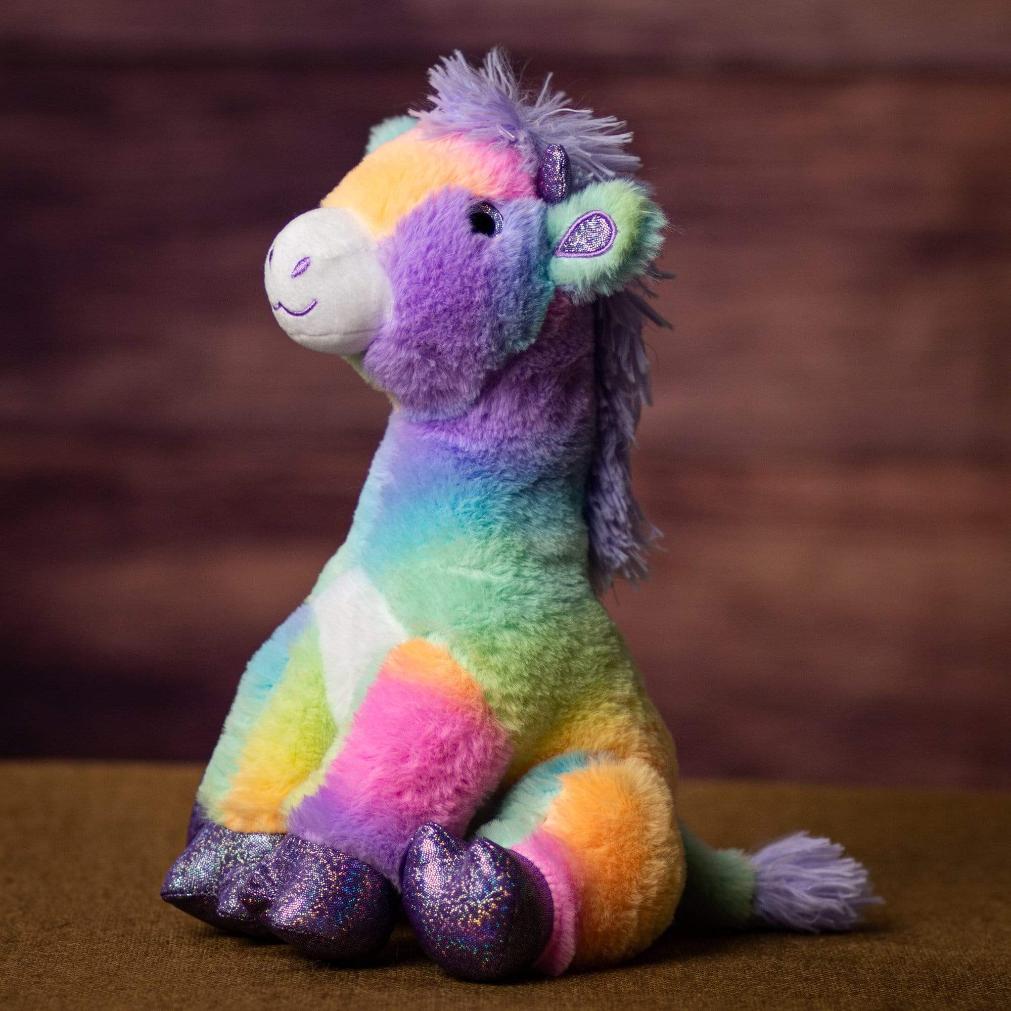 Wholesale Plush Toys Plush Rainbow Sherbet Collection Plush in a Rush