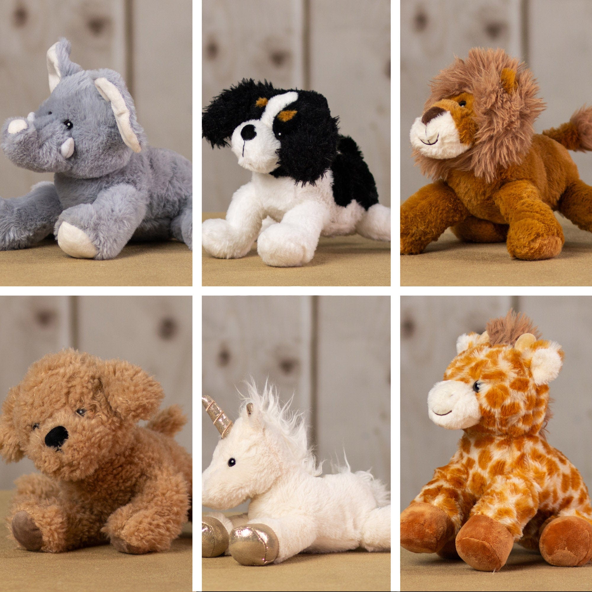 12" Six-Piece Animal Assortment